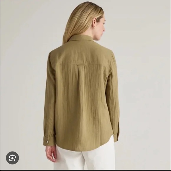 Quince Organic Cotton Gauze Top - Picture 2 of 5